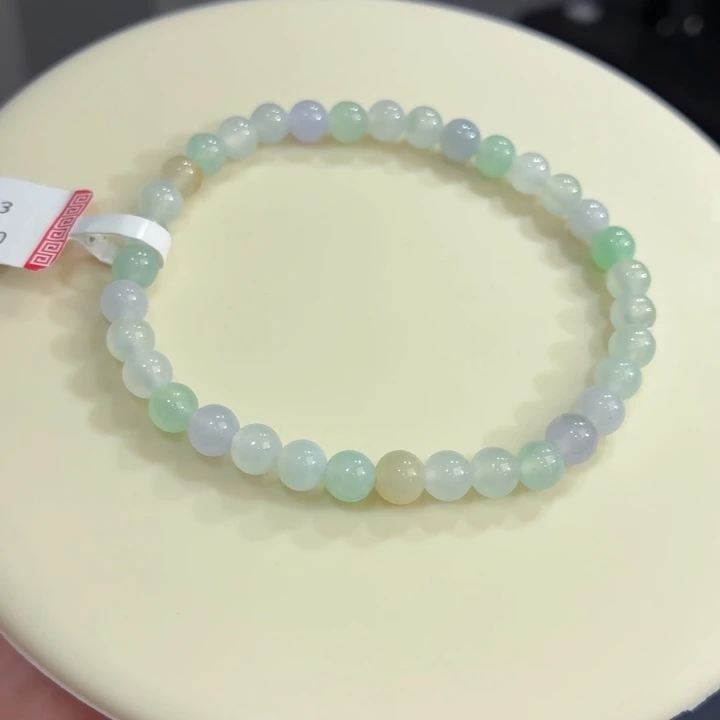 未镶嵌手链翡翠冰胶马卡龙卡5.3
