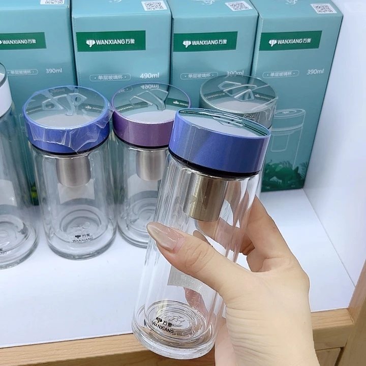 万象品牌双层玻璃杯V160-190