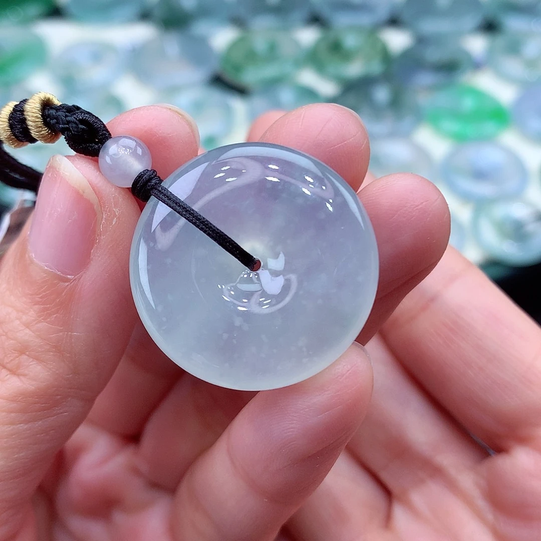 颈饰未镶嵌翡翠编号84-尺寸26/7.7