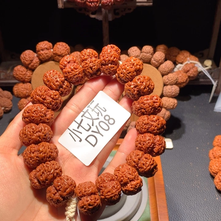 ༺***༻手串金刚菩提23+夹板梅花