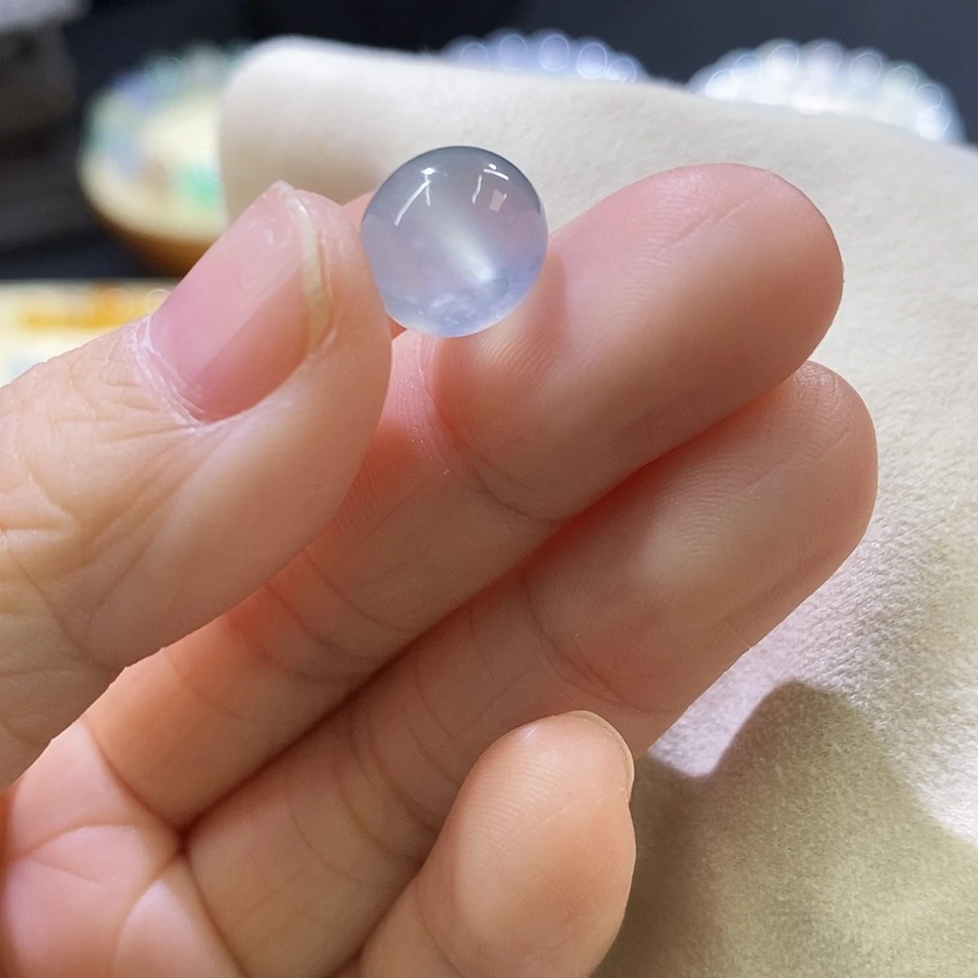 未镶嵌挂件翡翠鼓珠
