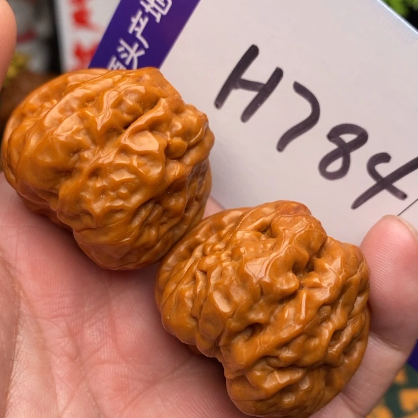 【闪购商品】文玩核桃把件边36蛤蟆头