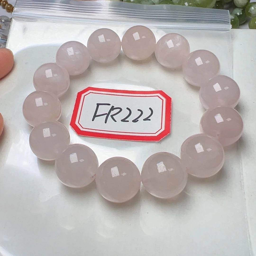 水晶手链未镶嵌我****饼雪花幽灵14.4mm左右
