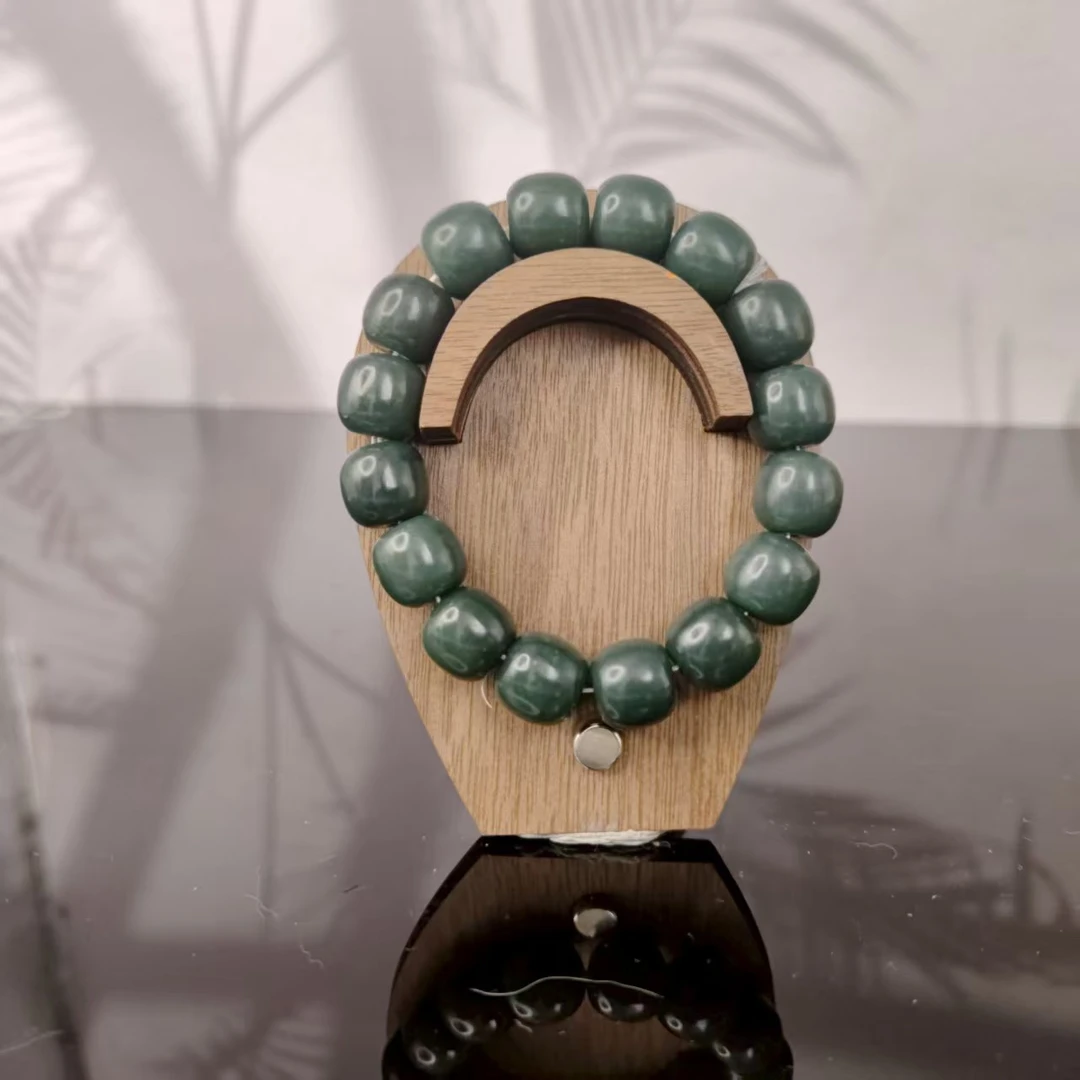 X和田玉桶珠手串（卡14）0598