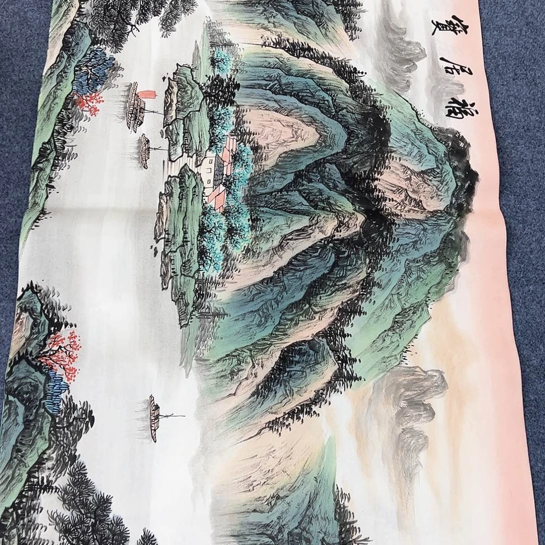 国画国画作品宣纸纯手绘