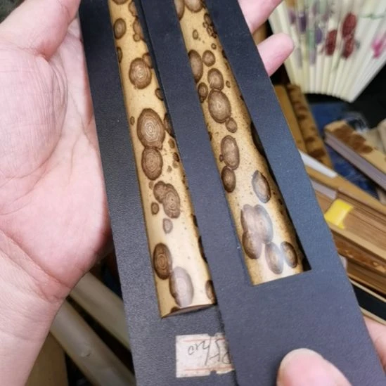 扇子大花梅鹿扇子料