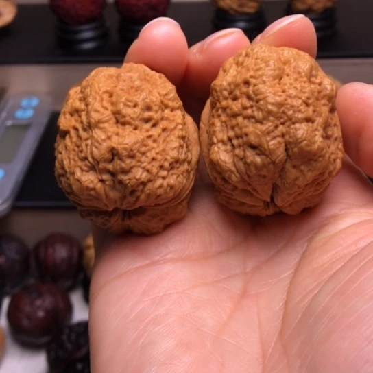 文玩核桃把件L*招财五毒蟾15