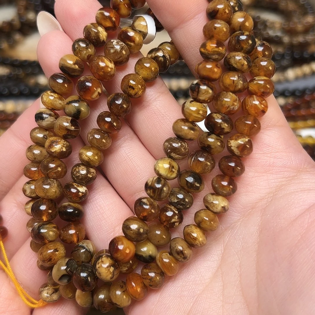 琥珀未镶嵌裸石抚顺琥珀八20449