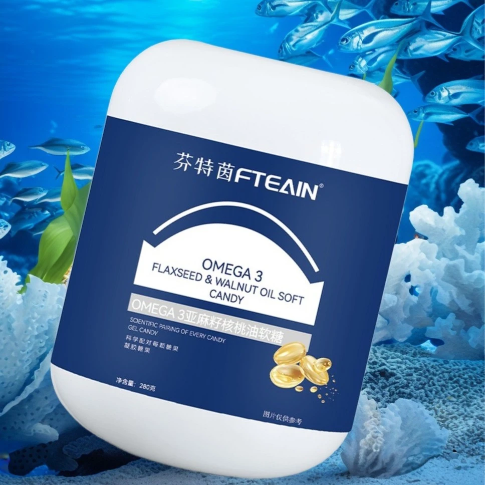 芬特茵亚麻籽核桃油欧米茄3 OMEGA 400粒正品-ATM2