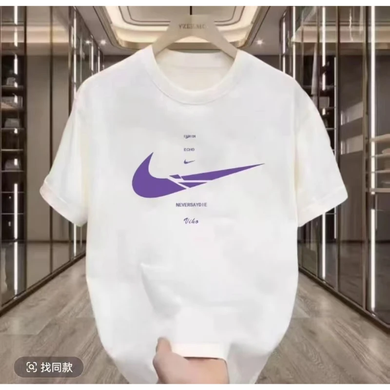 313【一折粉丝福利】潮牌男女同款圆领百搭T恤