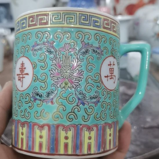 春***开长款当代景德镇陶瓷工艺品