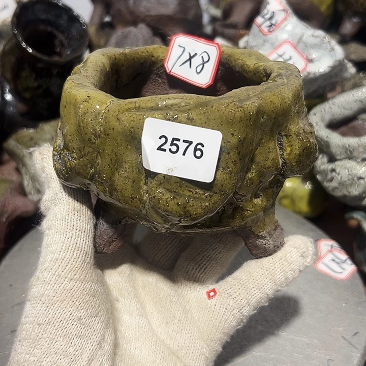 粗陶花盆制作就这样了，