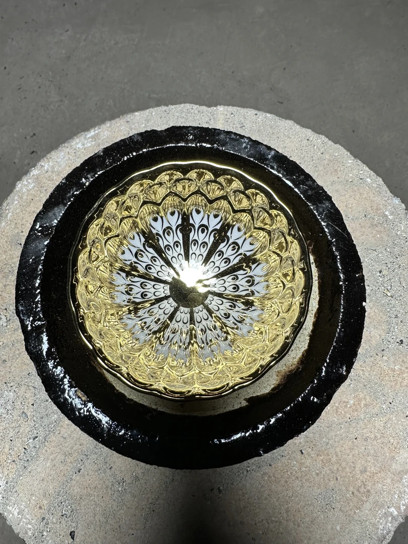 建窑建盏 金玉满堂 手工 茶杯 主人杯