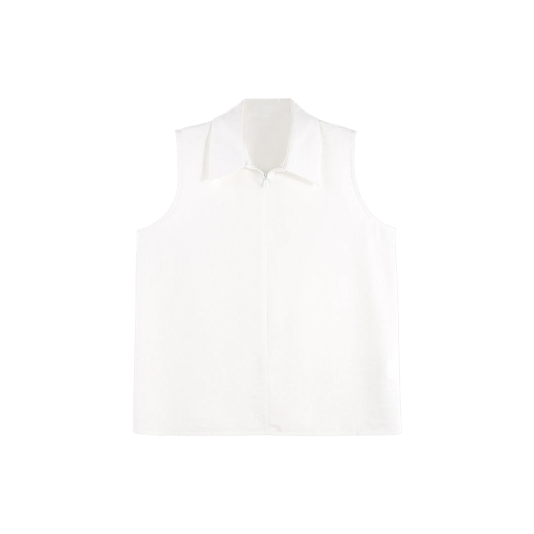 DENGDAHA「大哈」夏季辣妹上衣女士百搭上衣小众设计感SHBZC621182