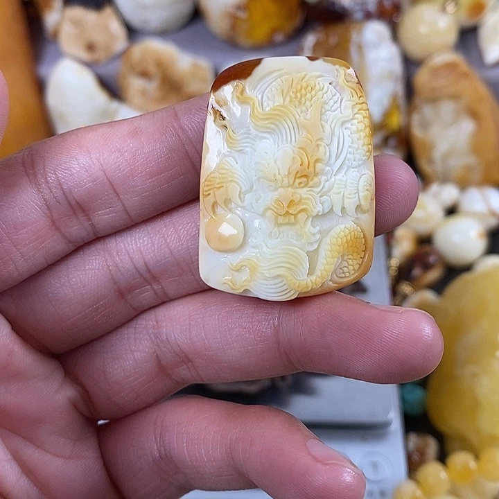 琥珀未镶嵌裸石我