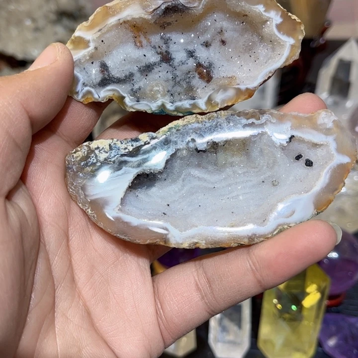 水晶摆件未镶嵌聚宝盆