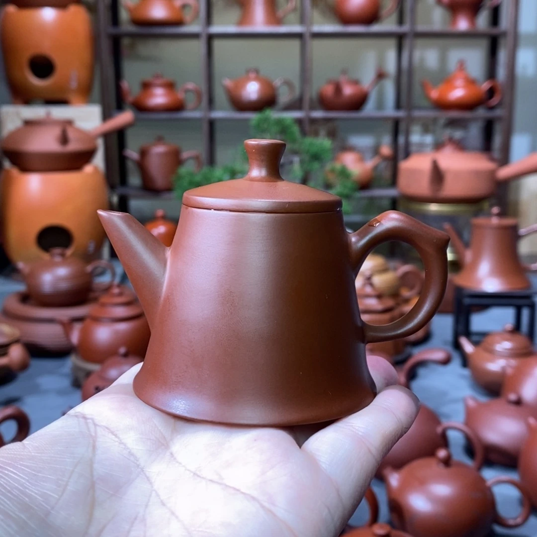 紫砂茶壶福利款潮州壶全手小开运壶70cc