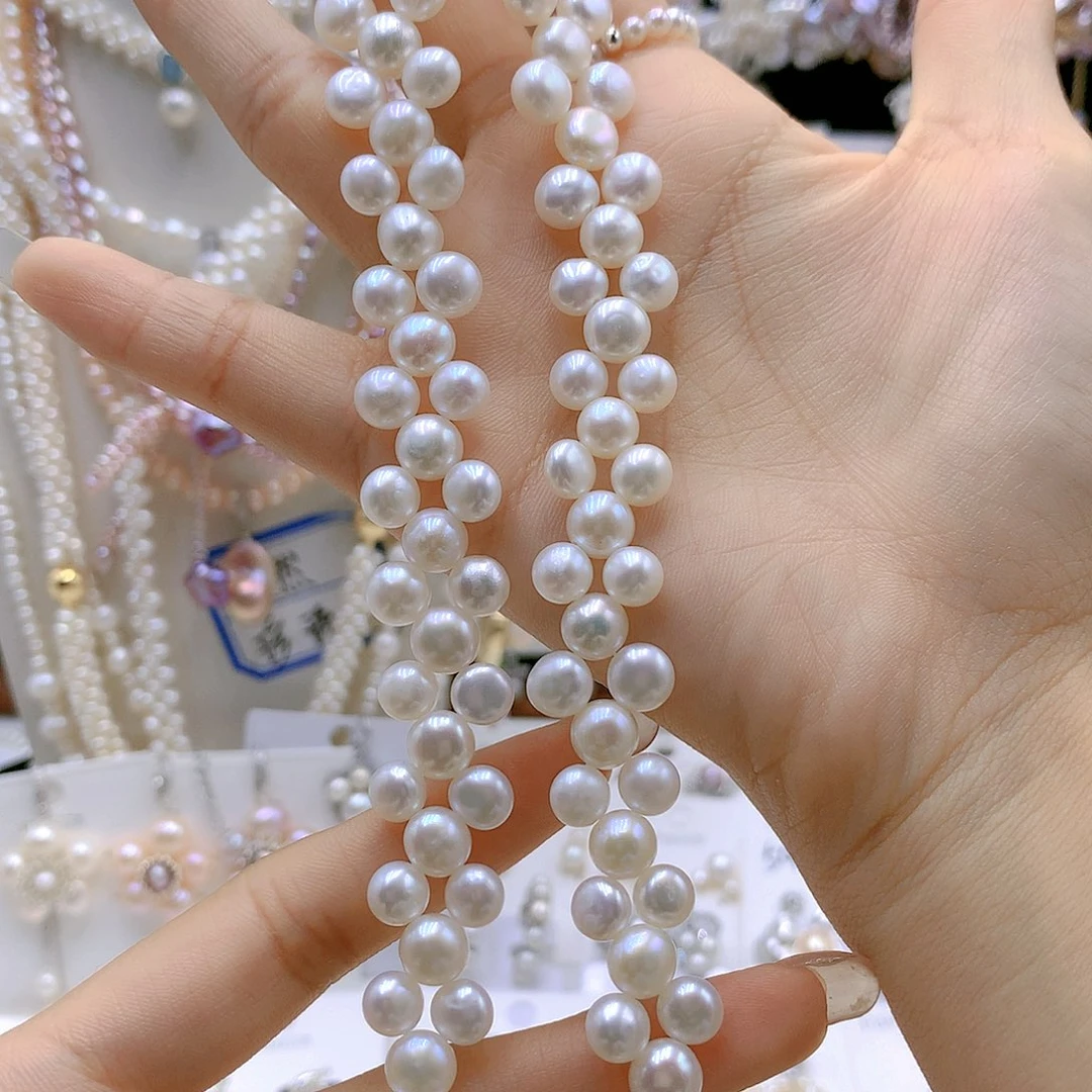 银S925镶嵌耳饰淡水珍珠晓****！