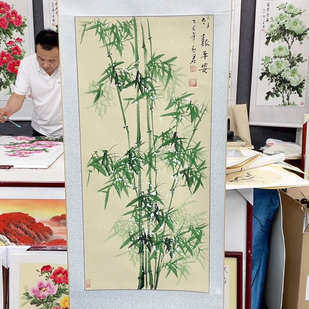 国画手绘画绘画作品