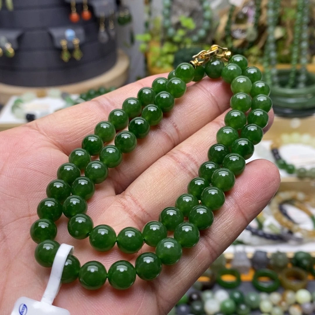 和田玉（碧玉）颈饰未镶嵌60