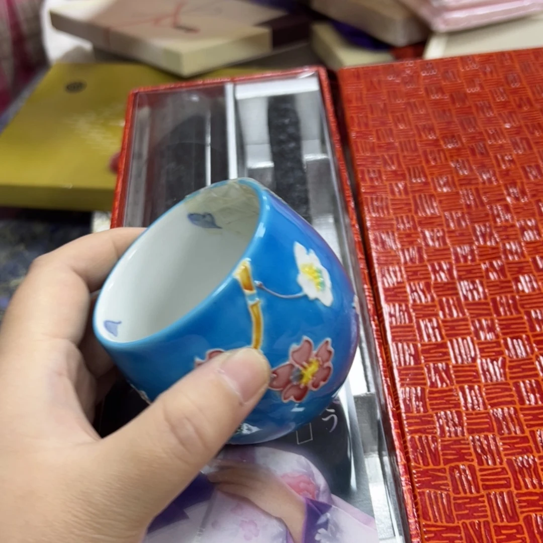 【闪购商品】K*S陶瓷马克杯带盖勺