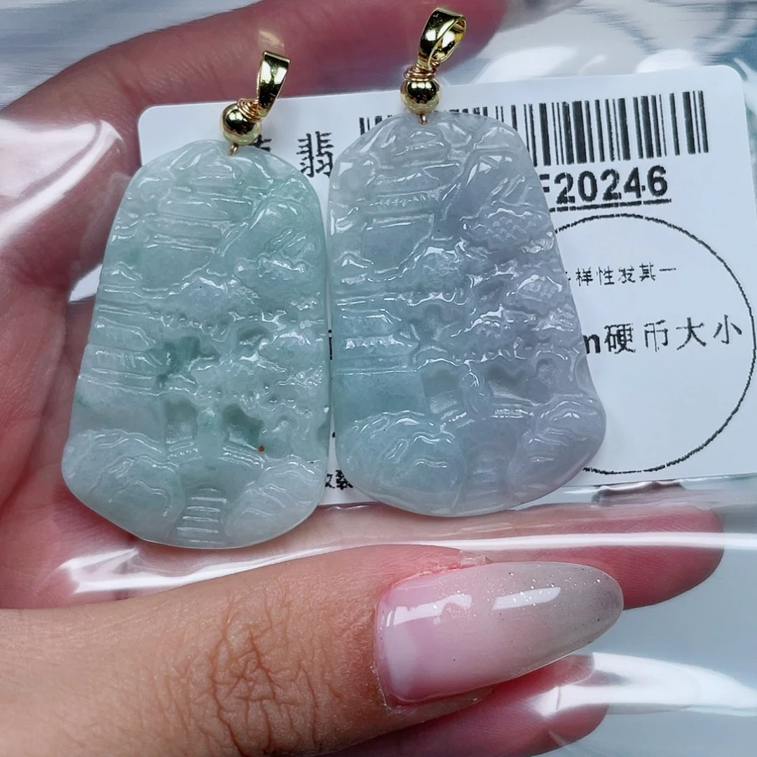 吊坠(不含链)未镶嵌翡翠