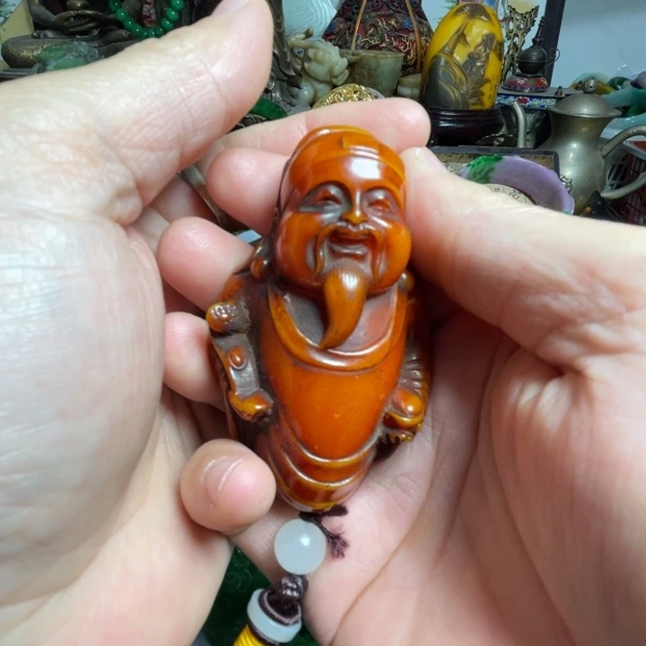 滴血莲花菩提把件