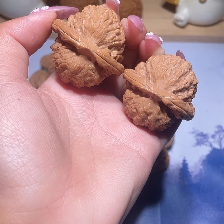 吊坠文玩核桃42麒麟纹