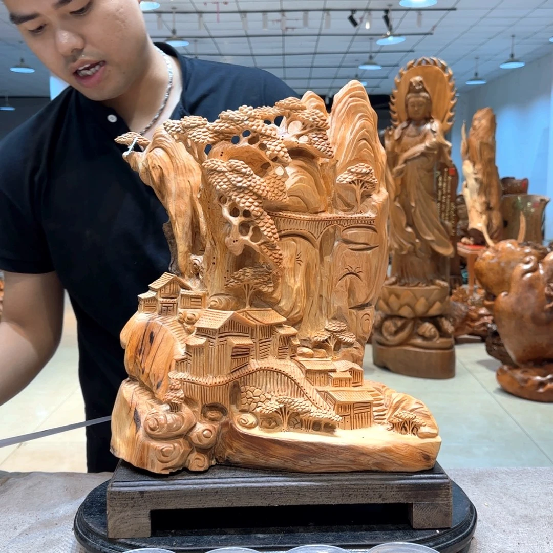 木工艺品摆件不包邮