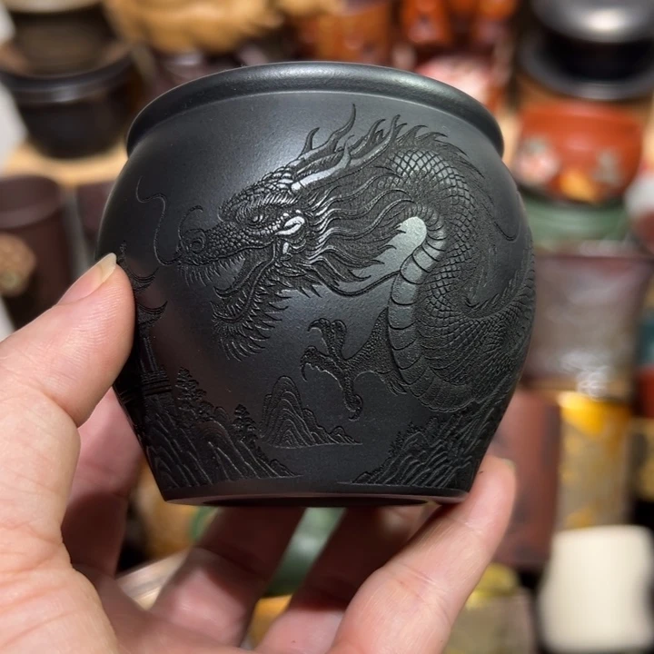 茶杯紫砂宜兴紫砂主人杯