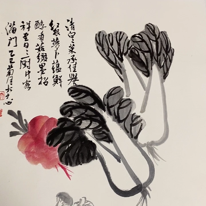 国画纯手绘写意画作