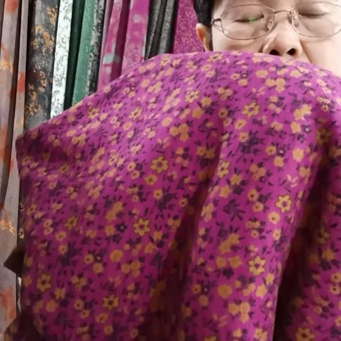 织花奥绒布料44号1.4米