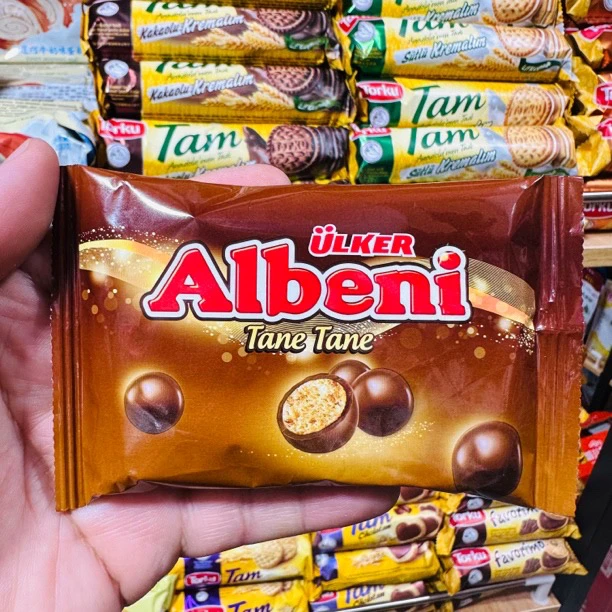 新疆包邮阿乐巴尼夹心巧克力饼干tanetane巧克力饼干