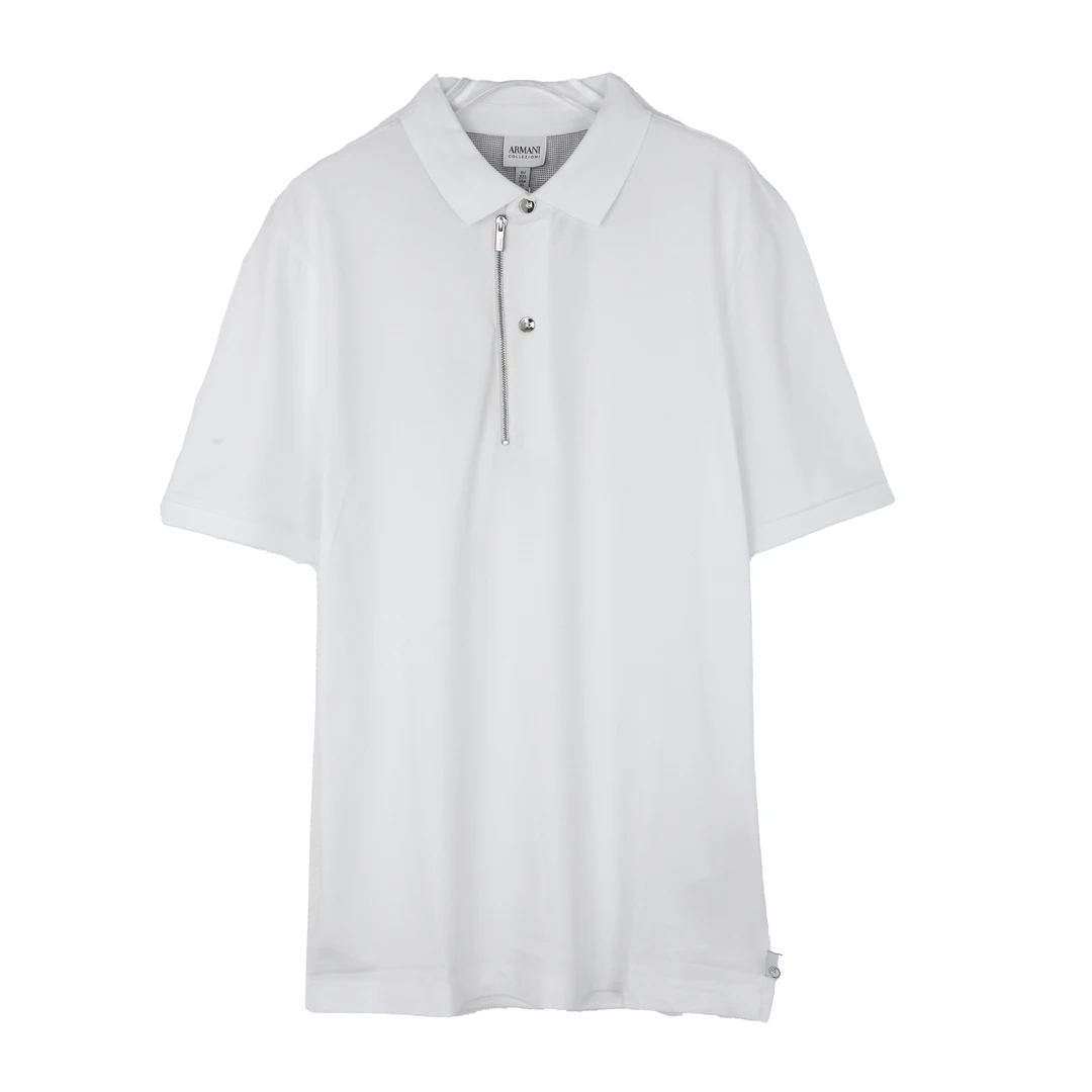 未使用 GIORGIO ARMANI/阿玛尼 AC男士白色短袖1011510020-002