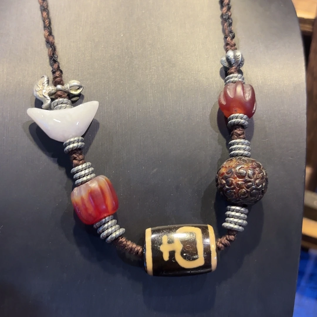 翡翠未镶嵌颈饰原创