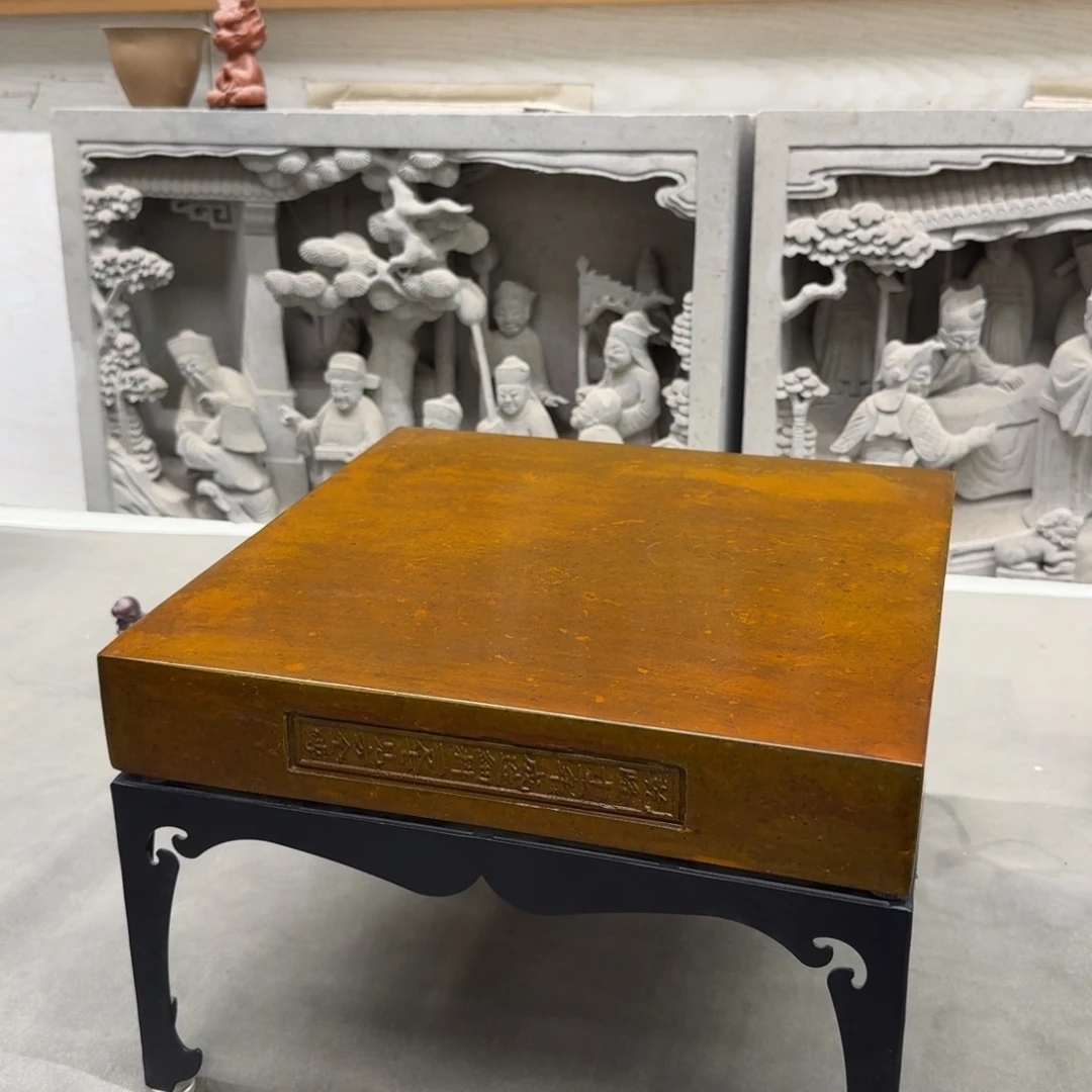 砖雕31-31 古铜色 老料单砖