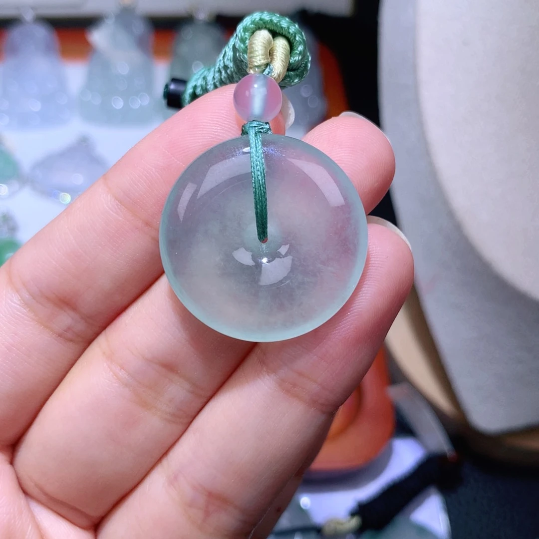 颈饰未镶嵌翡翠扣子