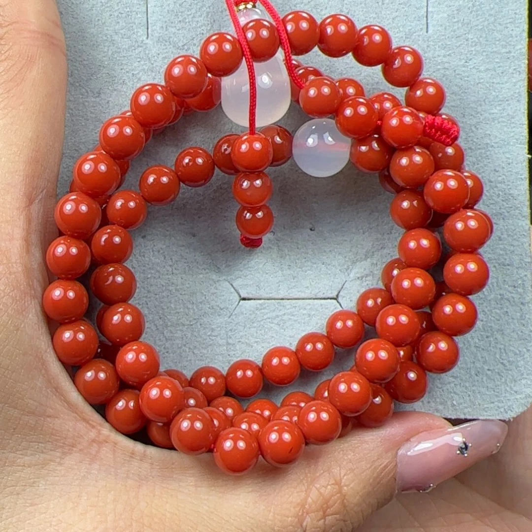 未镶嵌手串南红玛瑙