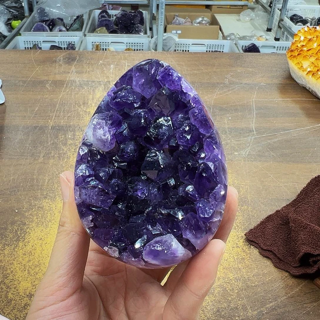 紫晶摆件未镶嵌福利