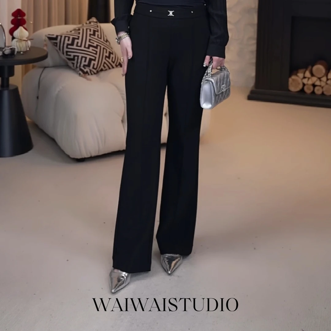 【人鱼裤】显瘦时尚设计感人鱼裤 25033