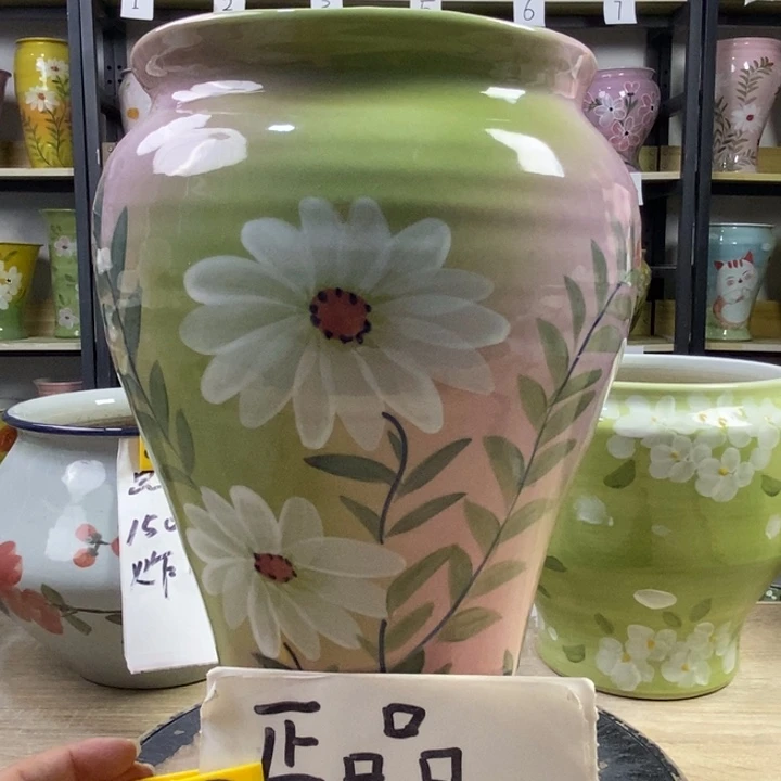 景德镇高温陶瓷花盆