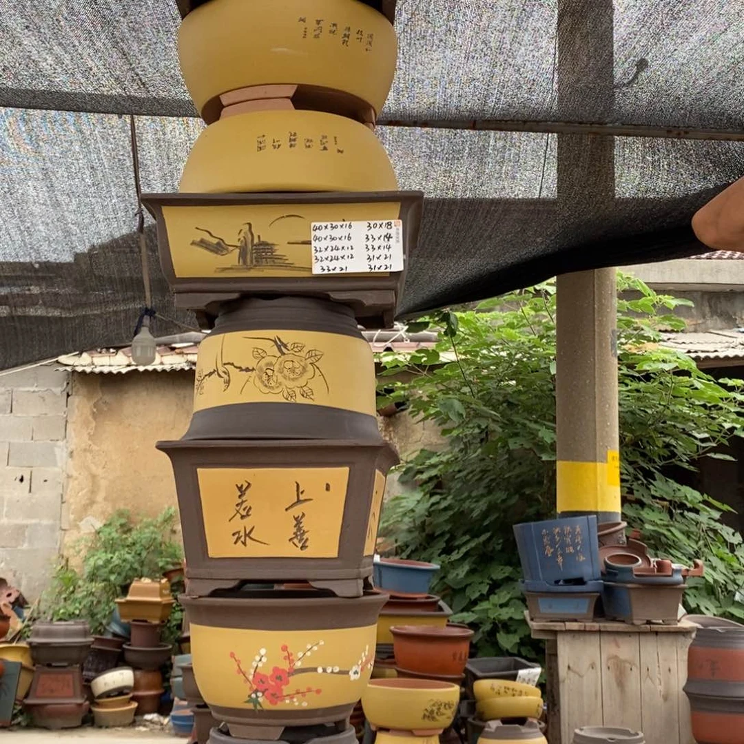 紫砂花盆紫砂壶的时候我