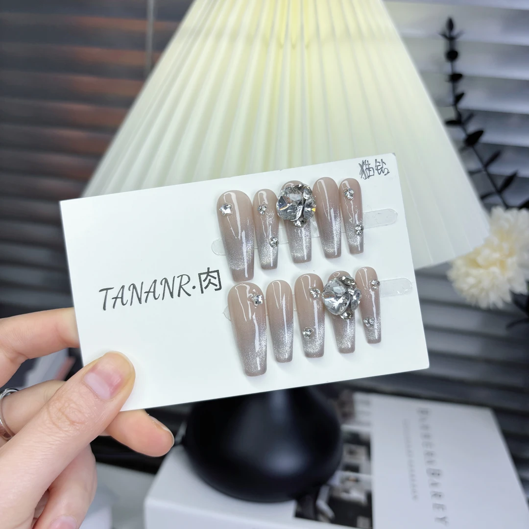 TANANR【猫钻】纯手工穿戴甲