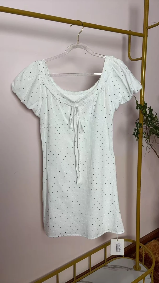 2025新款夏波点连衣裙