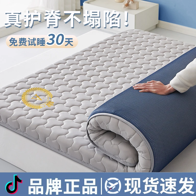加厚软垫折叠记忆棉海绵垫榻榻米单人租房宿舍床铺睡垫褥子铺底