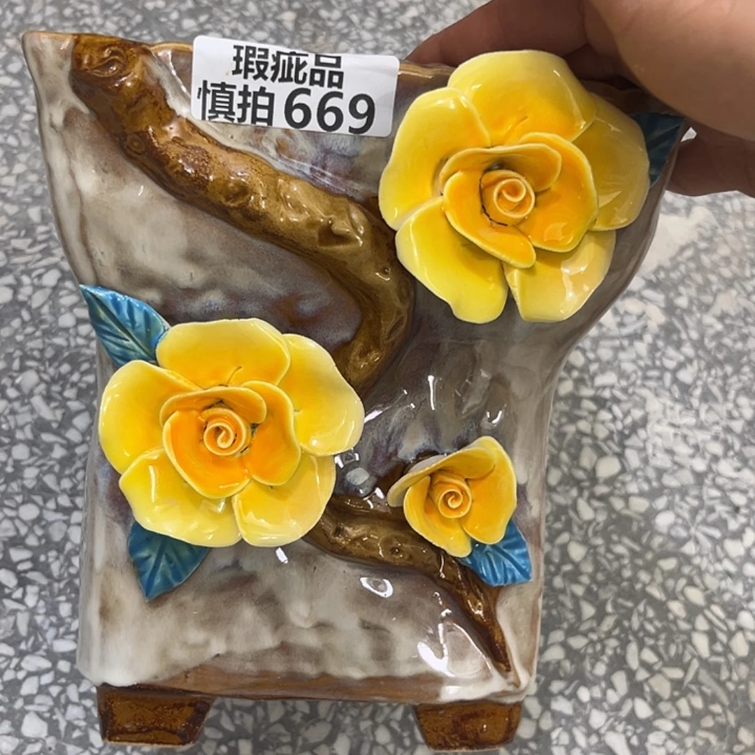 粗陶多肉花盆花盆瑕疵669