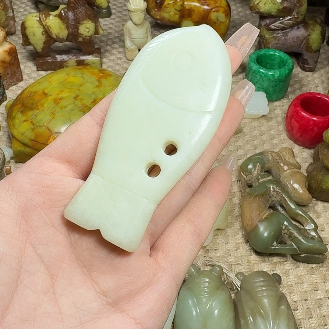白玉菩提吊坠挂件