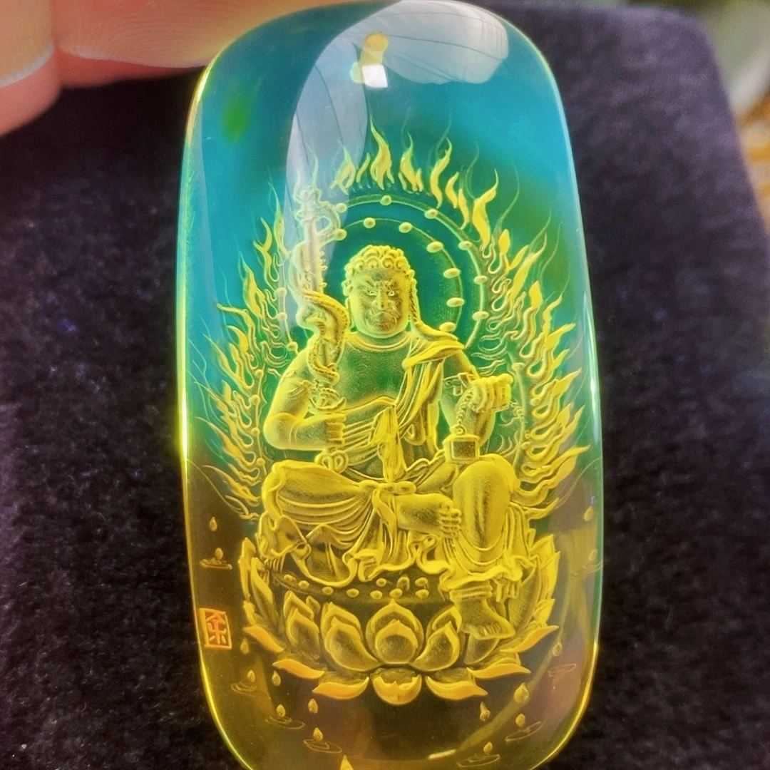 【闪购商品】金珀吊坠(不含链)未镶嵌