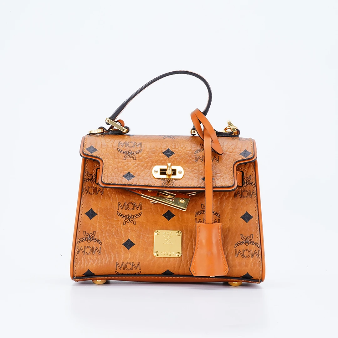 99新 MCM 【MCM专属】凯莉小号 干邑色/98新/ BG22000081