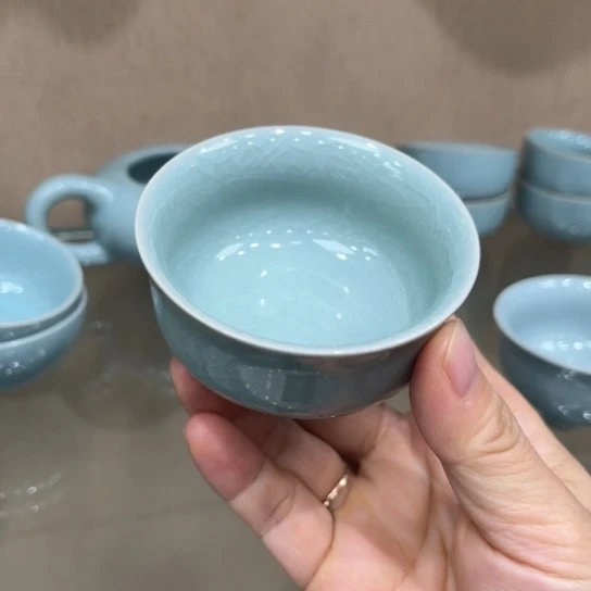 瓷片大宋名窑汝瓷茶具